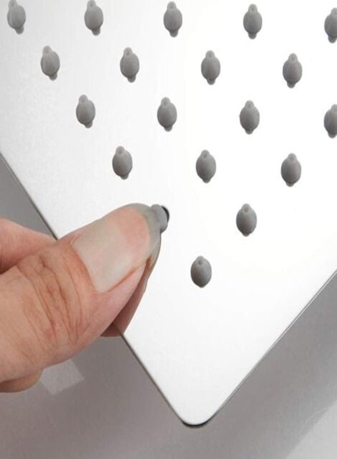 JAGGER JAG369 Rain Shower Head [ 4" Inch ] with Shower Arm [ 9" Inch ], Lauxury Bathroom Celing Shower, With Teflon Tape And Wall Flange (STAINLESS STEEL SQUARE [ ULTRA SLIM ]) - Image 3